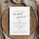 Recherche de heart bridal shower invitations Élégant