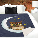 Zoek naar ogen dekens Uil