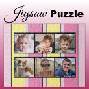 Zoek naar gele strepen puzzels Zwart