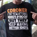 Recherche de coroner tshirts Médical