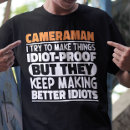 Recherche de cameraman tshirts Cinématographe
