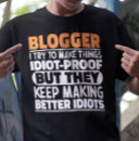 Recherche de blogging tshirts Médias