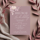Recherche de pink bridal brunch invitations Brunch et bulle