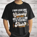 Zoek naar fluitist tshirts Instrument
