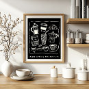 Recherche de cuisine drôle posters Minimaliste