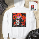 Zoek naar edgy heren hoodies Schedel