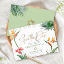 Recherche de tropical floral save the dates Pour tous