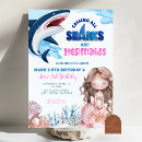 Recherche de requins invitations Pour enfants