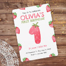 Recherche de fraise kawaii invitations Fruit