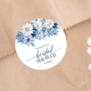 Recherche de fleurs bleues autocollants Bride