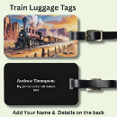 Recherche de train de vapeur bagages étiquettes Moteur à vapeur