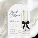Recherche de pearl bridal shower invitations Champagne