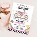 Recherche de saleté invitations Fête d'anniversaire de course