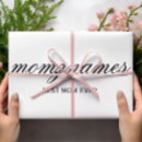 Recherche de votre nom papier cadeau Pour elle