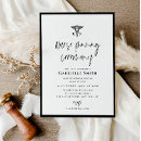 Recherche de lettre invitations Noir et blanc