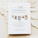 Recherche de cowboy baby shower invitations Pour elle