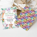 Recherche de animaux safari invitations Animaux de fête