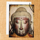 Recherche de bronze cartes postales Méditation