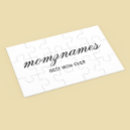 Recherche de calligraphie puzzles Pour elle