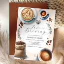 Zoek naar modern brunch bridal shower uitnodigingen Waterverf