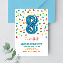 Recherche de confettis colorés invitations Pour enfants