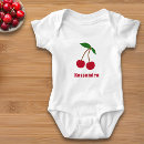 Recherche de cherry bébé vêtements Rouge
