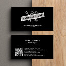 Recherche de barbershop cartes visite Coiffeur