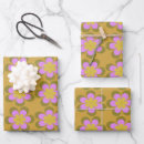 Recherche de jaune moutarde papier cadeau Motif