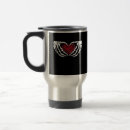 Recherche de amour gothique tasses Goth valentine