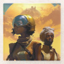 Zoek naar science fiction onderzetters Sci fi