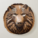 Recherche de sauvage loup coussins Dog