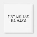 Recherche de humour mari magnets Vintage