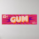 Recherche de gomme posters Rétro
