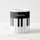 Recherche de piano tasses Notes de musique