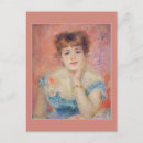 Recherche de portrait renoir cartes postales Femme