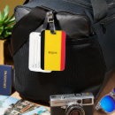 Recherche de drapeau de la belgique bagages étiquettes Pays