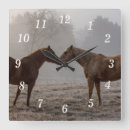 Recherche de murale de cheval horloges Chevaux