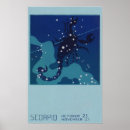 Recherche de constellations vintages posters Horoscope
