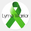 Recherche de la maladie de lyme autocollants Guerrier