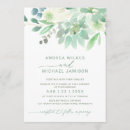 Recherche de succulent mariage invitations Verdure