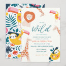 Zoek naar jungle babyshower uitnodigingen Giraffe baby shower