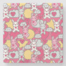 Recherche de motif kawaii dessous de verres Bande dessinée