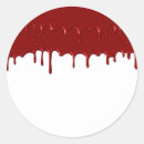 Recherche de sang autocollants Rouge