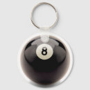 Recherche de boule billards 8 porteclés Huit