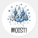 Recherche de gouttelettes autocollants Bleu