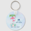 Recherche de la floride porteclés Flamant rose