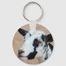 Recherche de chèvre mignonne porteclés Noir