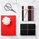 Recherche de rouge blanc papier cadeau Noir