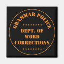 Recherche de grammaire magnets Humour