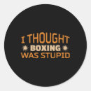 Recherche de boxe drôle autocollants Ninja